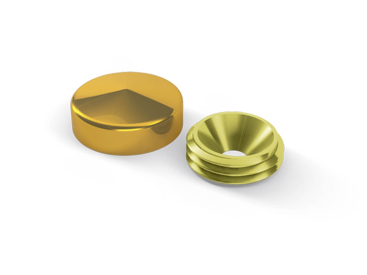 Abdeckkappe Bern 18 mm für Schilder Abdeckkappe Bern 18 mm für Schilder