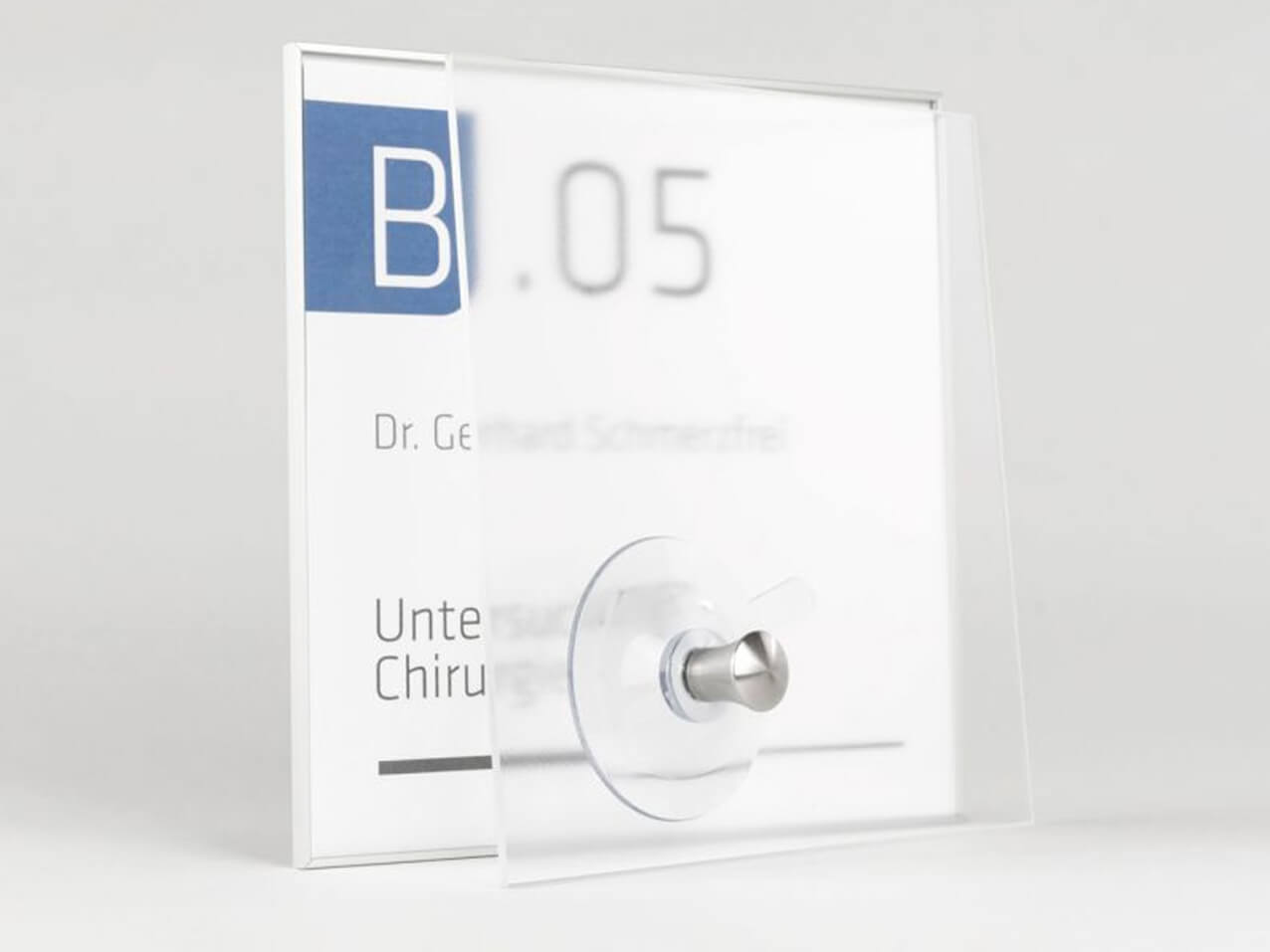 Schilder-System-Formoflach-Tuerschild-Beschriftung-Sauger