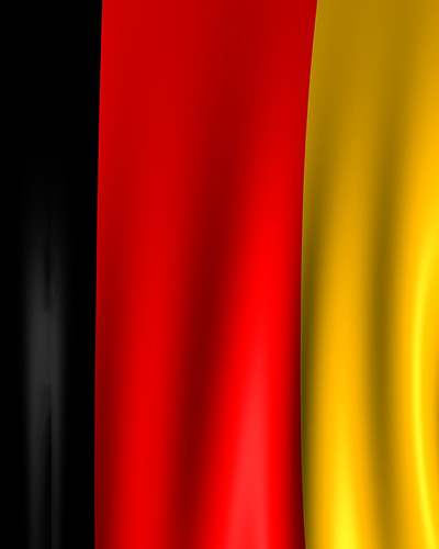 Fahne Deutschland als wehende Fahne Fahne Deutschland als wehende Fahne