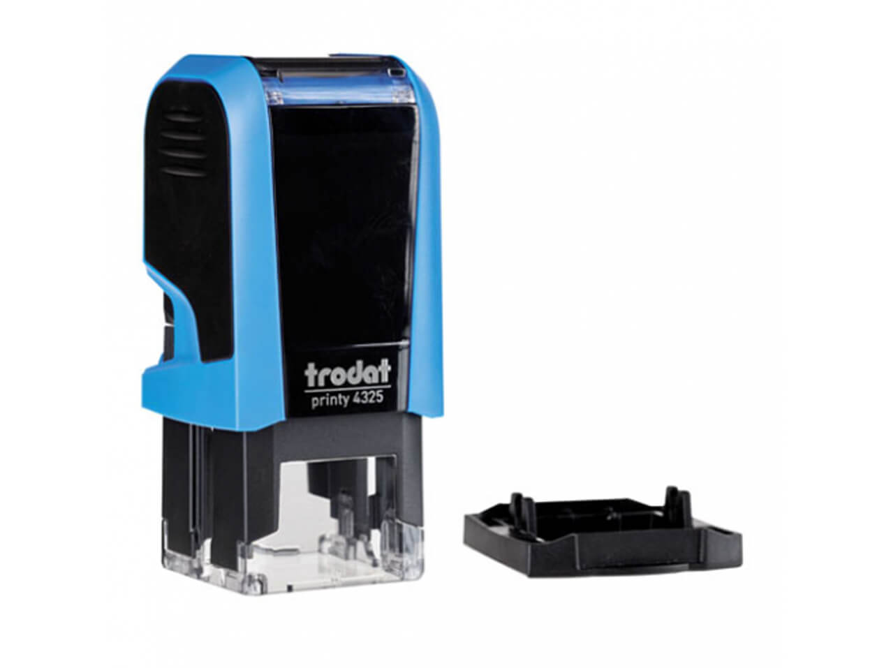 Trodat Textstempel 24x24mm, Blau Trodat Textstempel 24x24mm, Blau