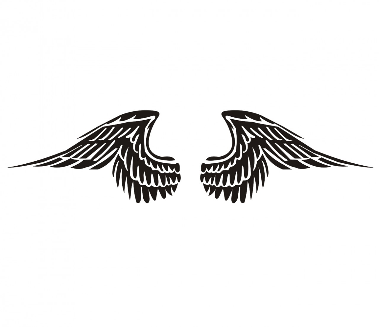 FANTASY Flügel Wandtattoo FANTASY Flügel Wandtattoo