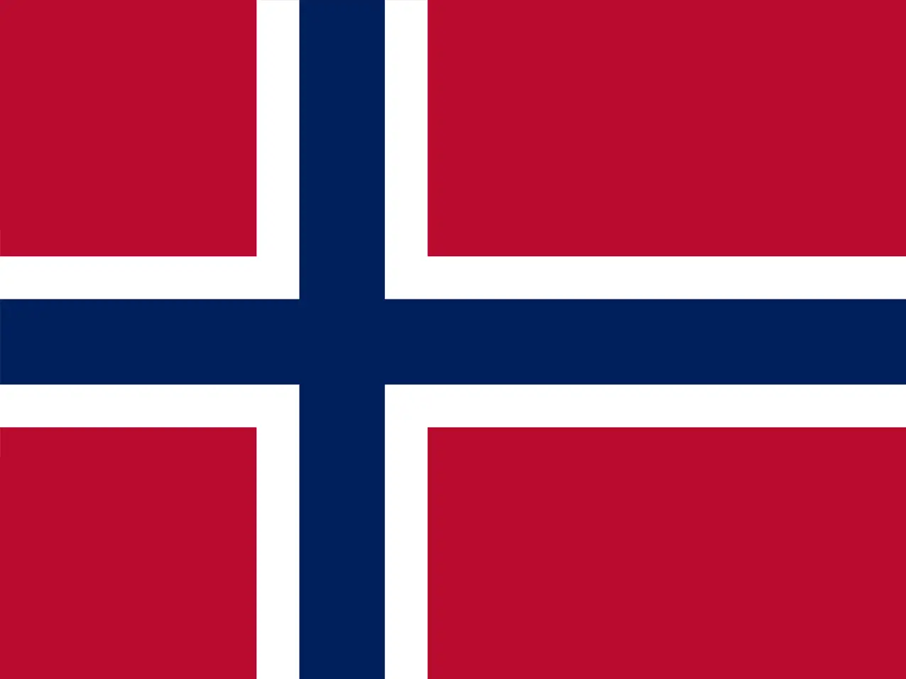 Fussball-Weltmeisterschaft-WM-2026-Nationalflagge-Norwegen