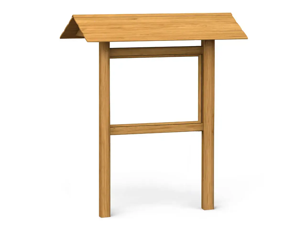 Holzaufsteller-Infotafel-Lehrpfadaufsteller-2x-Pfosten-eckig