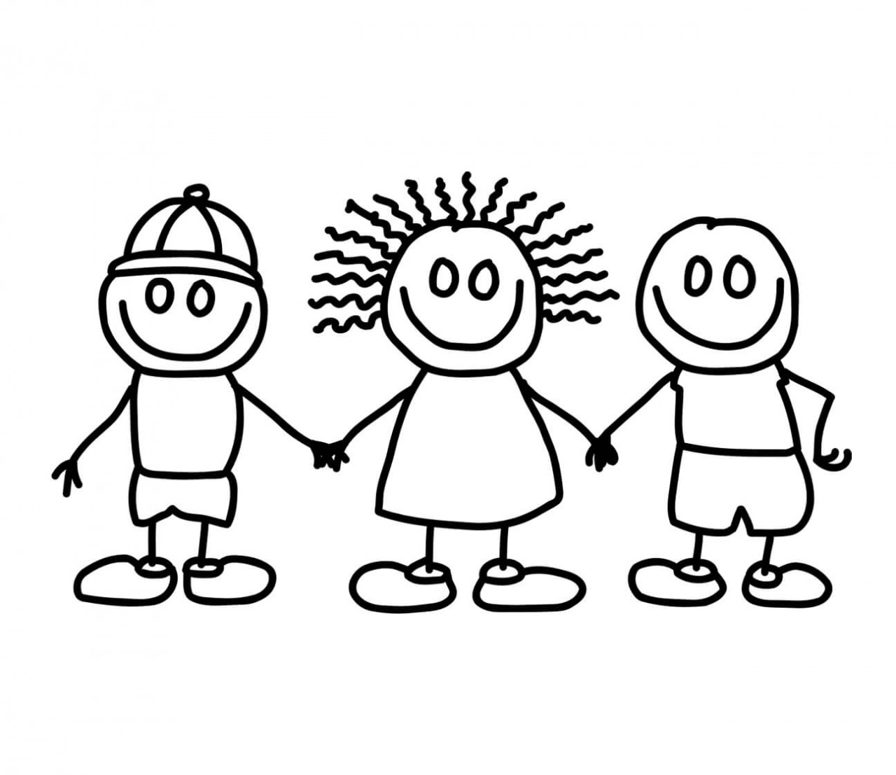 MENSCHEN Kinder - Kritzelfiguren, Spaßfiguren MENSCHEN Kinder - Kritzelfiguren, Spaßfiguren