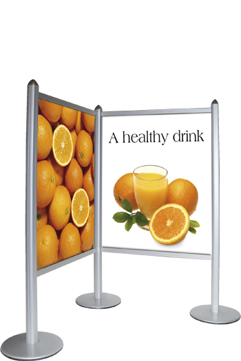 Ständer Eck Banner Platten Multi Stand 930 Ständer Eck Banner Platten Multi Stand 930