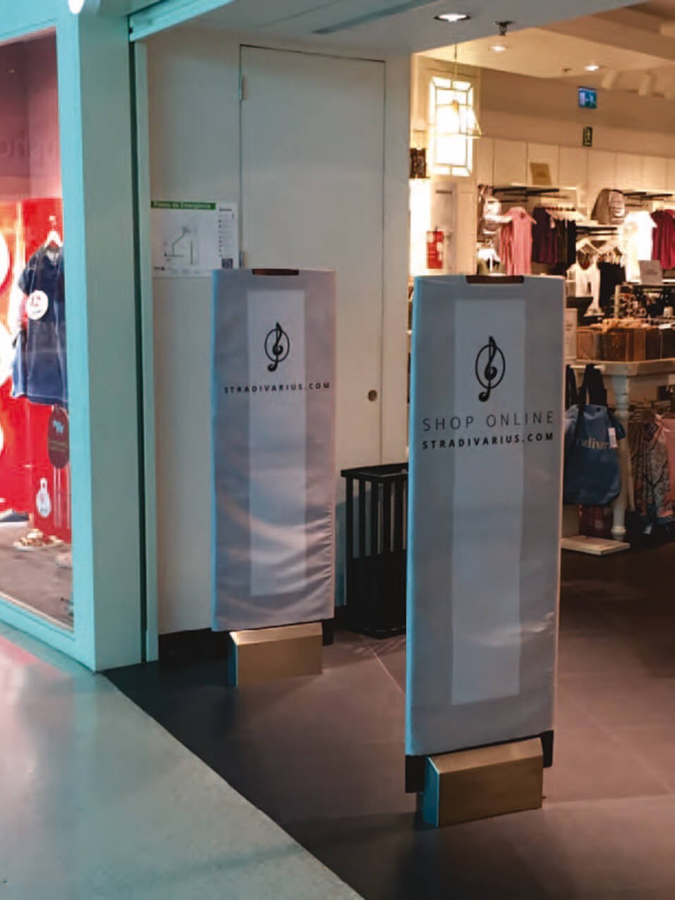 Gate cover Husse mit Werbedruck Gate cover Husse mit Werbedruck