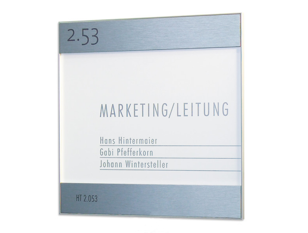 Türschild Kombi FORMOflach Türschild Kombi FORMOflach