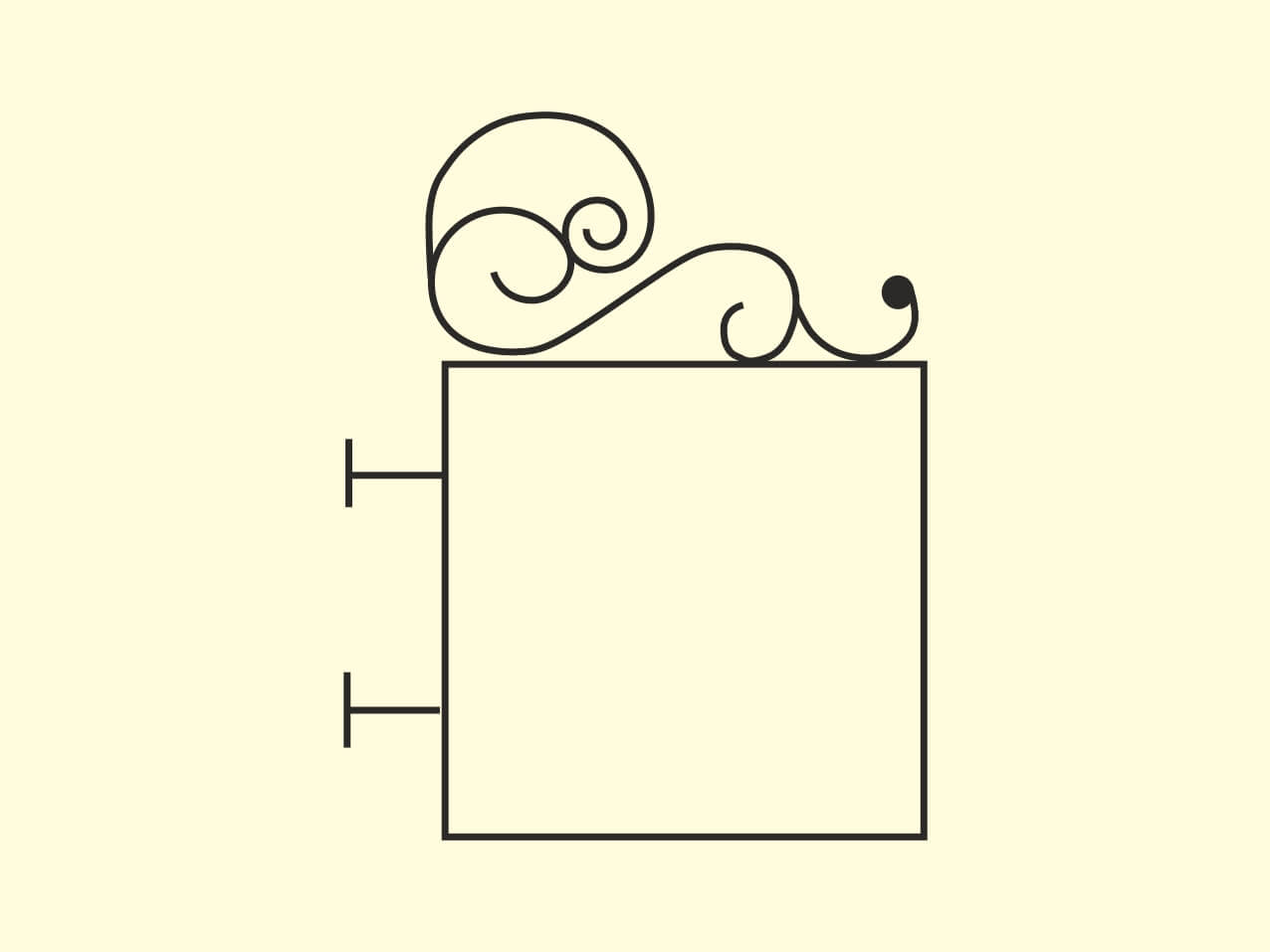 Auslegerarm-modern-geschwungen-elegant-Schild-quadrat-1916