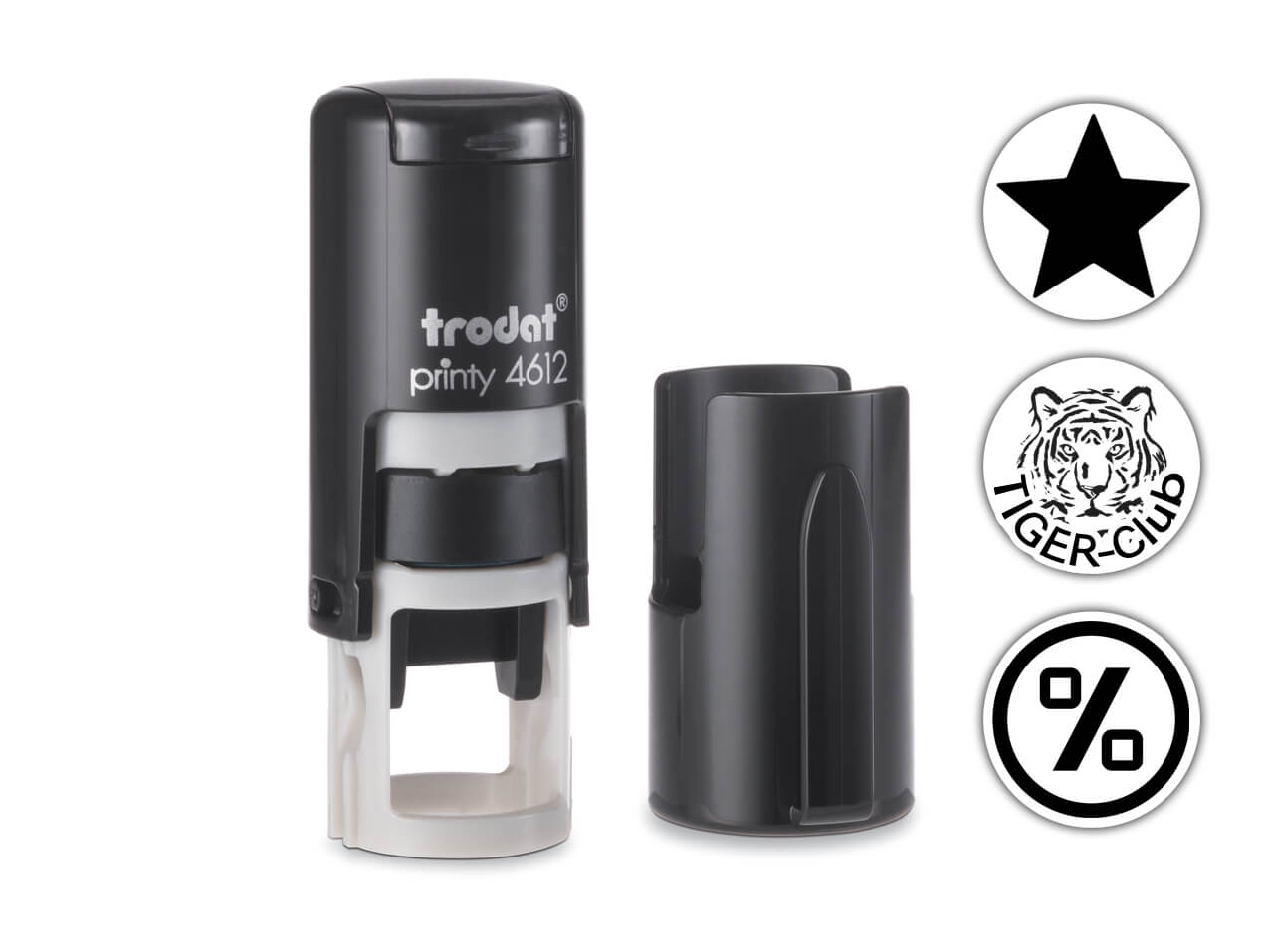 Trodat Printy 4612, runder Text-/Motivstempel Trodat Printy 4612, runder Text-/Motivstempel