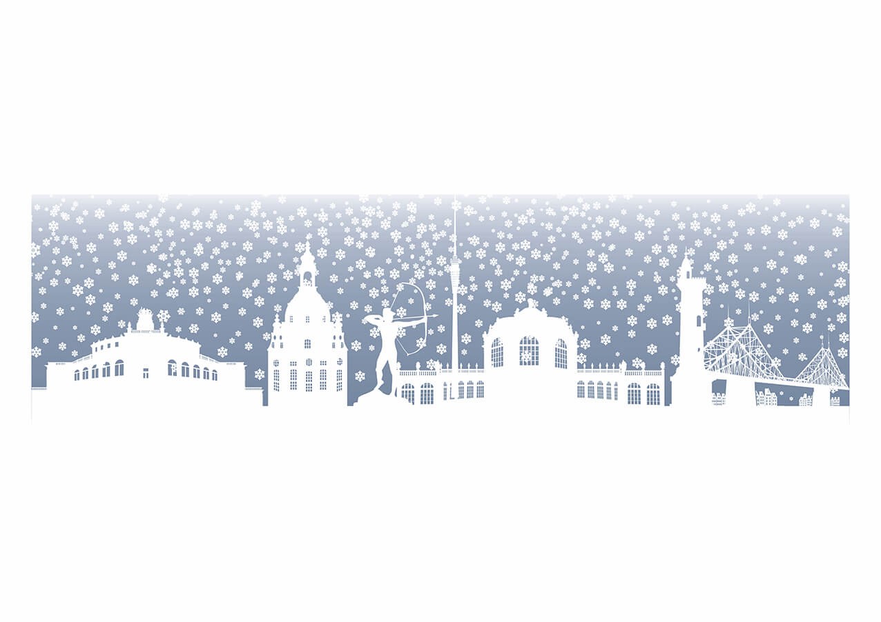 STADT Skyline Dresden Tattoo 0110