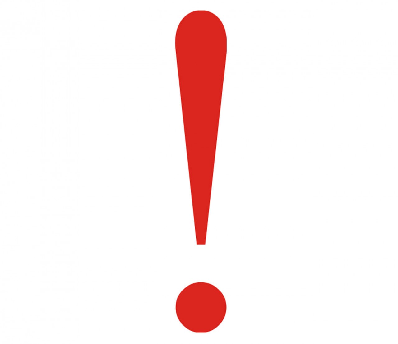 ZEICHEN Ausrufe-Zeichen ZEICHEN Ausrufe-Zeichen