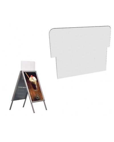 Topschild für Kundenstopper Topschild für Kundenstopper