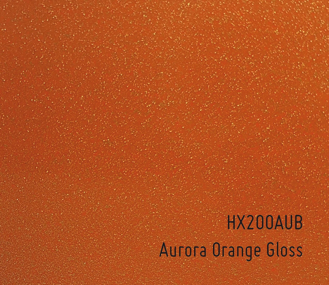 Autofolie Hexis HX200AUB - Aurora Orange Gloss (mit Glitzer) Autofolie Hexis HX200AUB - Aurora Orange Gloss (mit Glitzer)