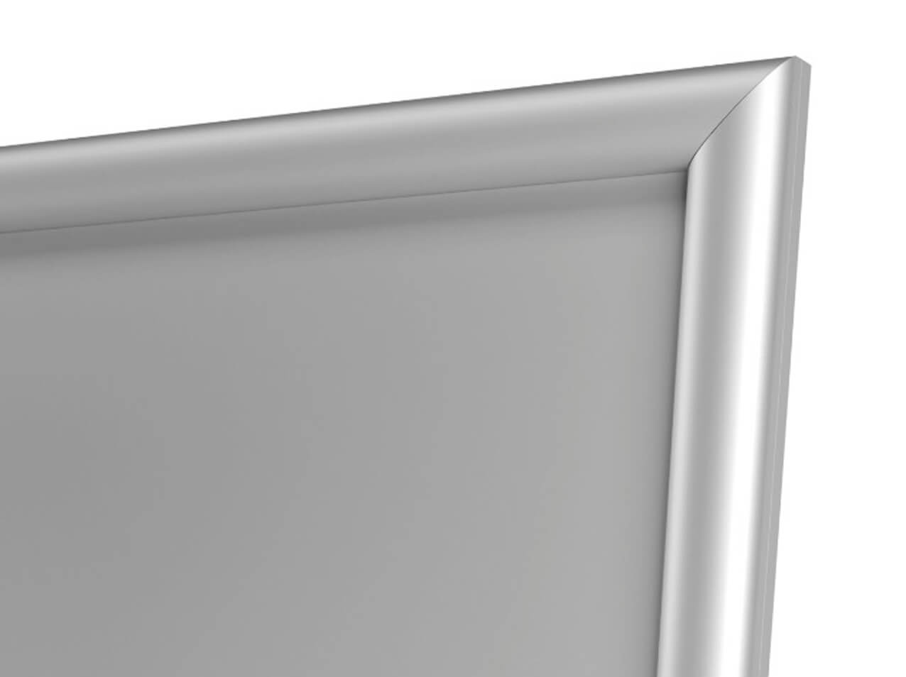 Wandrahmen-Profil-rund-50x20mm-Wandschild-silber-eloxiert