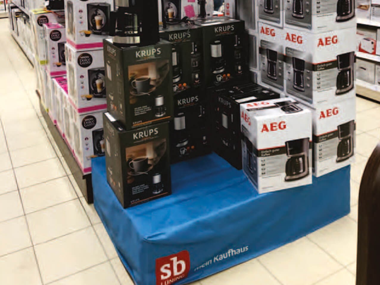 Palettenhusse mit Werbedruck Palettenhusse mit Werbedruck