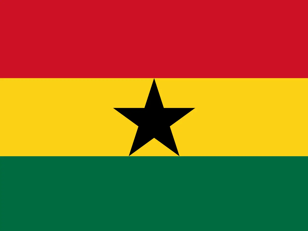Fussball-Weltmeisterschaft-WM-2026-Nationalflagge-Ghana