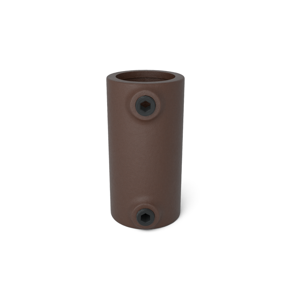 Rohrverbinder vintage braun