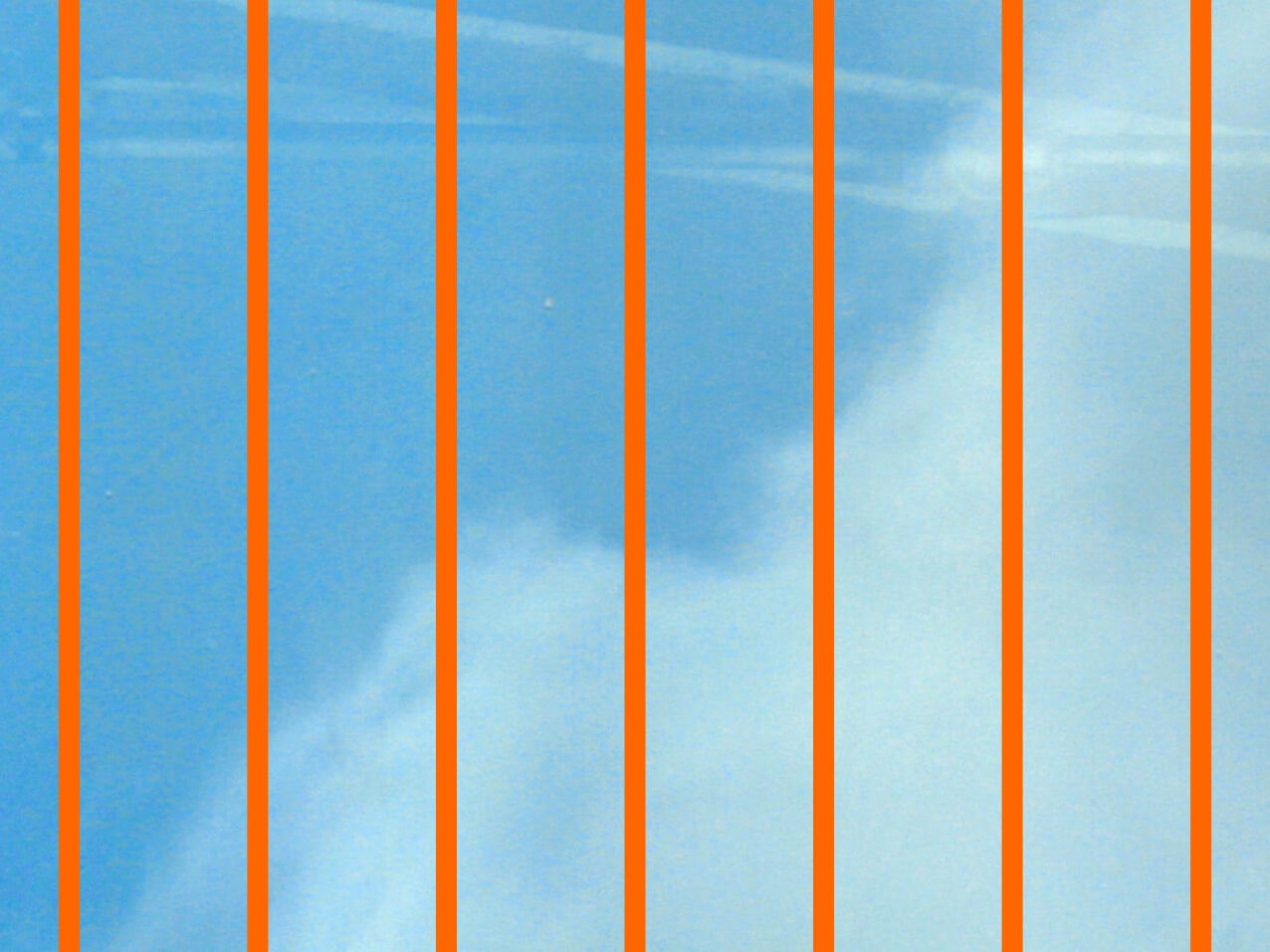 Vogelschutzfolie Linien Streifen #405 Vogelschutzfolie Linien Streifen #405