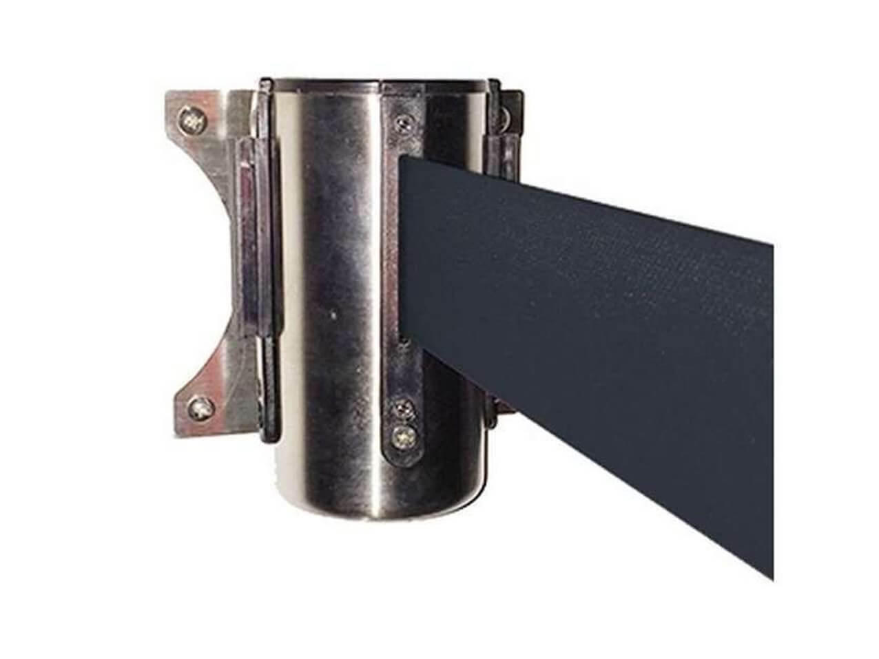 Leitsystem-Bandspender-silber-Wand-Band-schwarz-1030