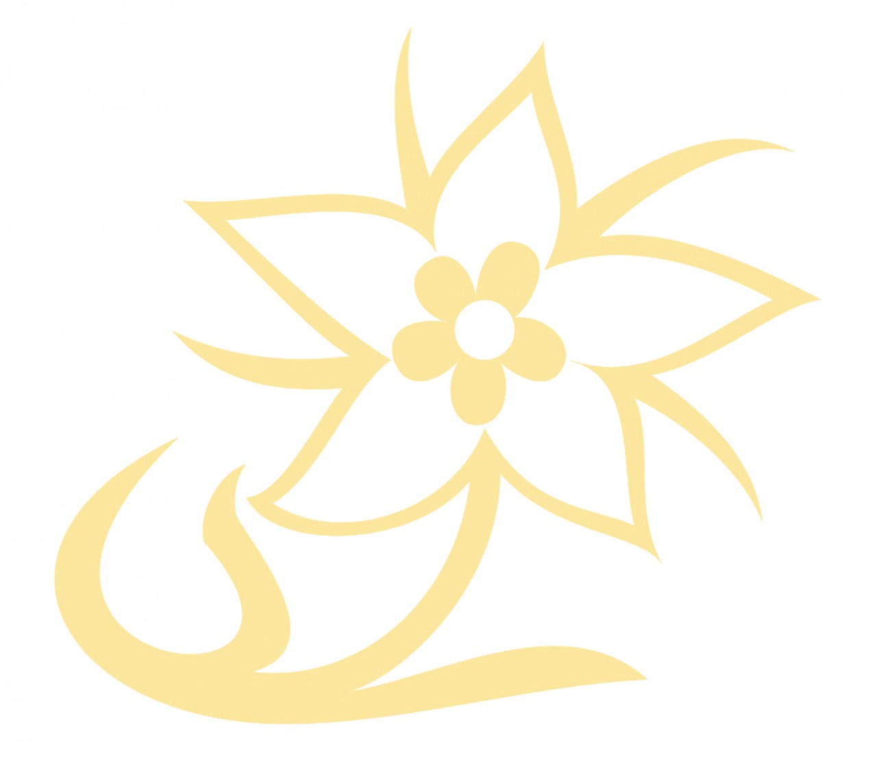 PFLANZEN Blume, Sternmiere Wandtattoo PFLANZEN Blume, Sternmiere Wandtattoo