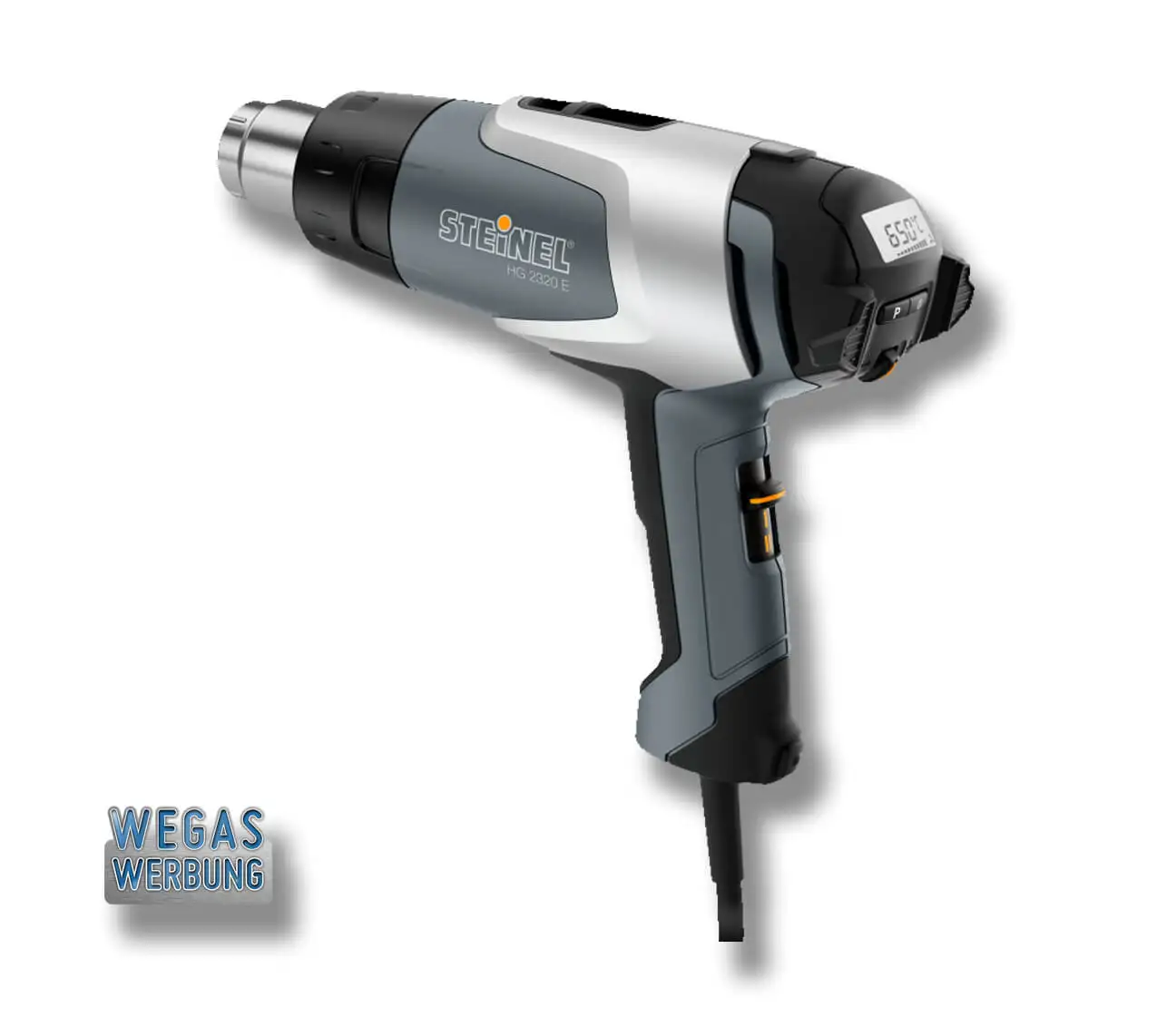 Z65105-Heissluftpistole-elektronischer-Regler-LCD-Anzeige-Steinel-Carwrapping-Profi