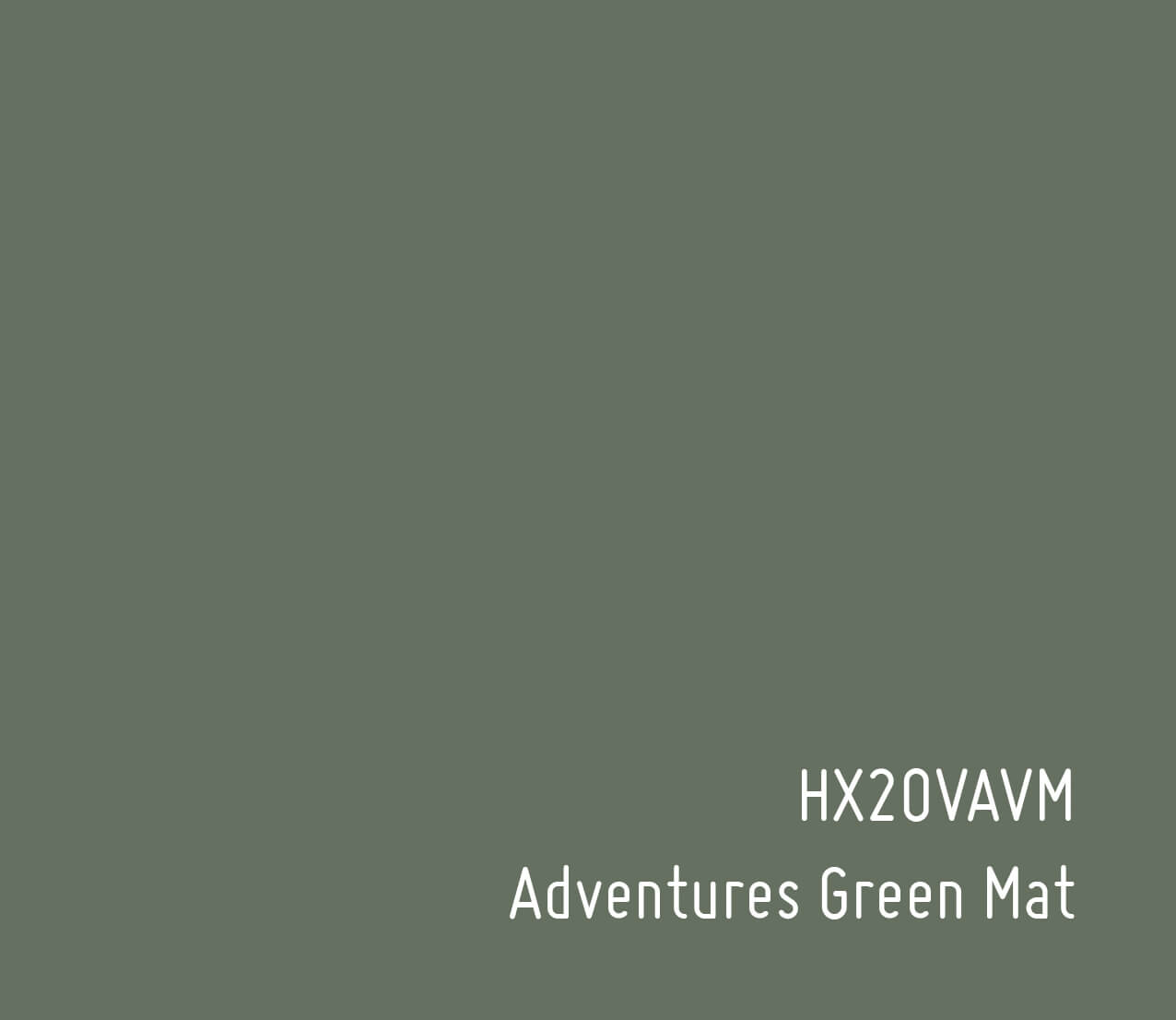 Autofolie-Hexis-HX20VAVM-Adventures-Green-Mat