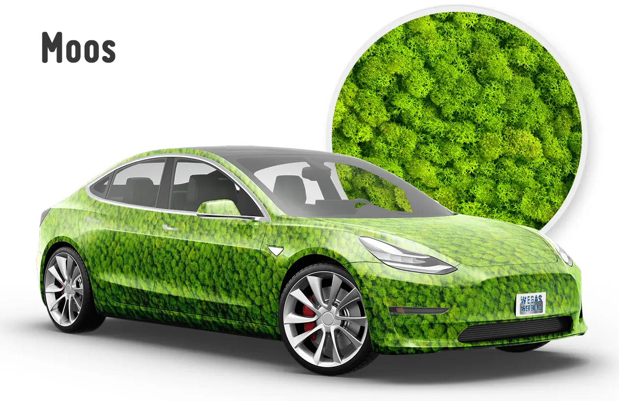 MOOS 3-D Effekt Motivdruck Autofolie Car Wrapping