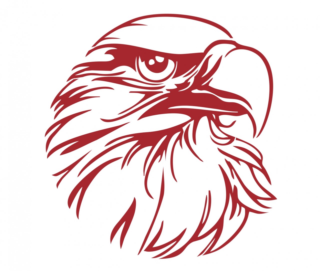 TIERE Adler Kopf, Vogel Wandtattoo TIERE Adler Kopf, Vogel Wandtattoo