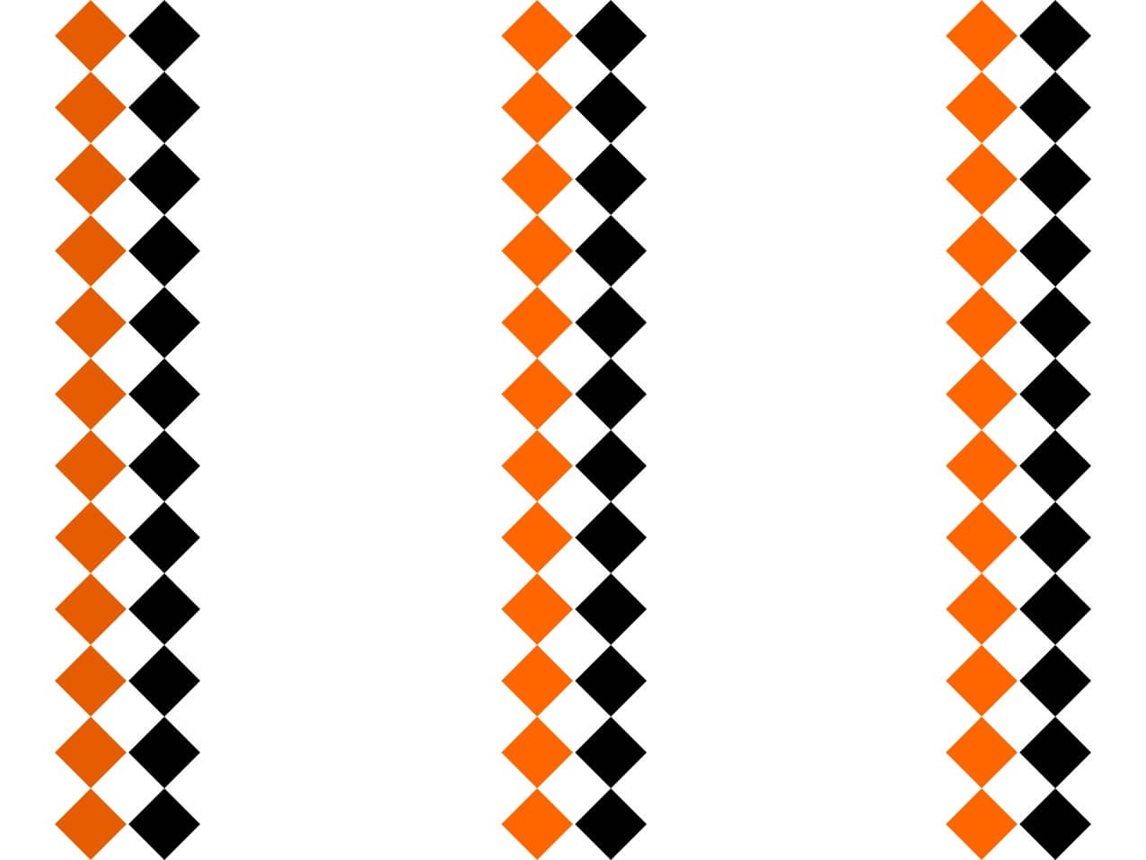 Vogelschutzfolie birdsafe Vogelschutzfolie-birdsafe-Rautenraster-orange-schwarz