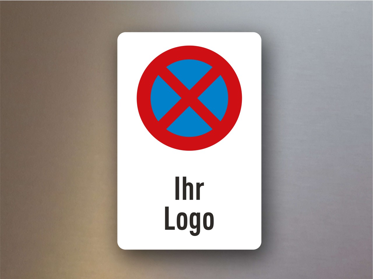 Verkehrsschild Halteverbot 283 mit Ihrem Logo