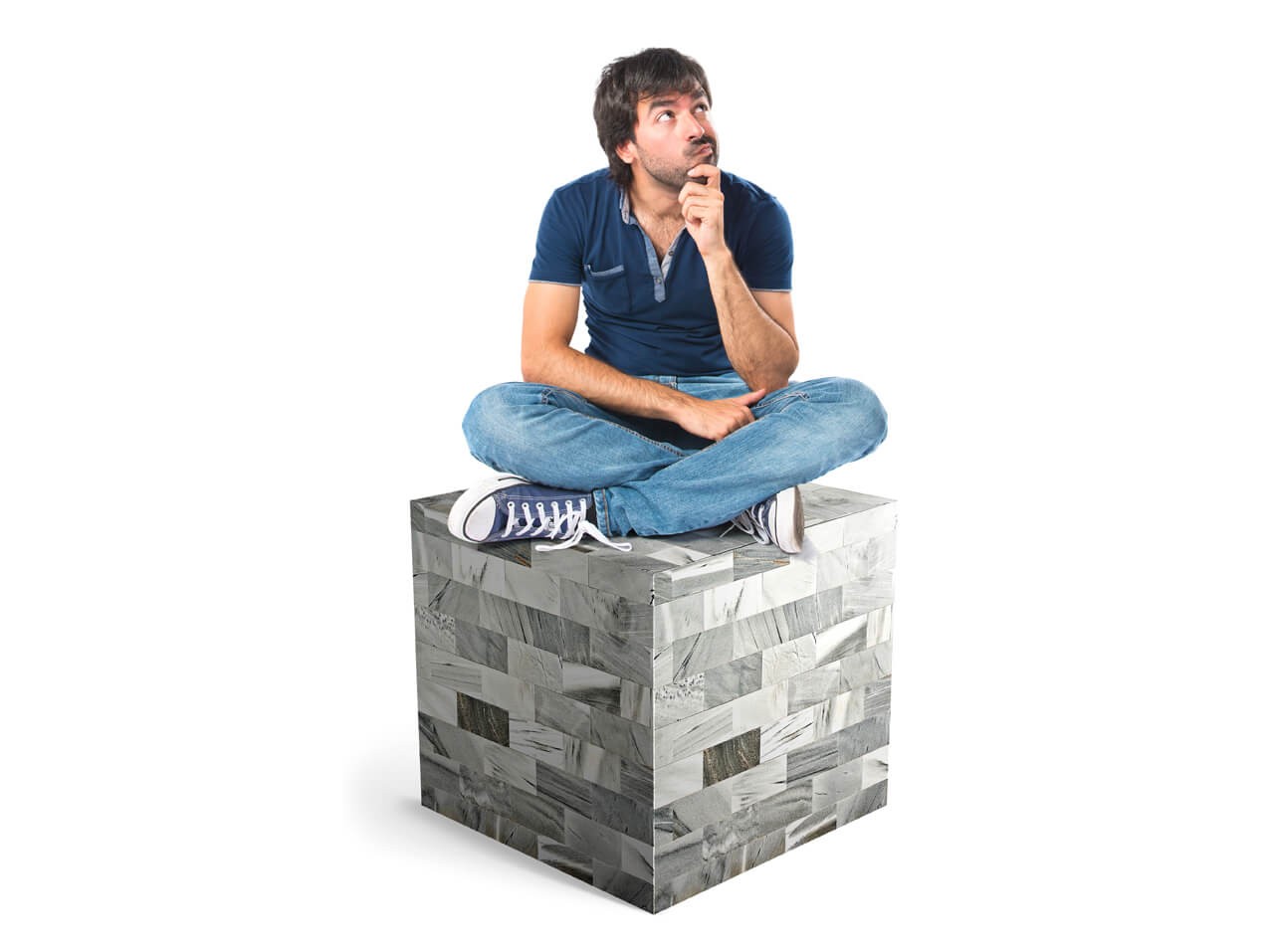 Sitzwürfel mit Werbedruck Sitzwürfel mit Werbedruck