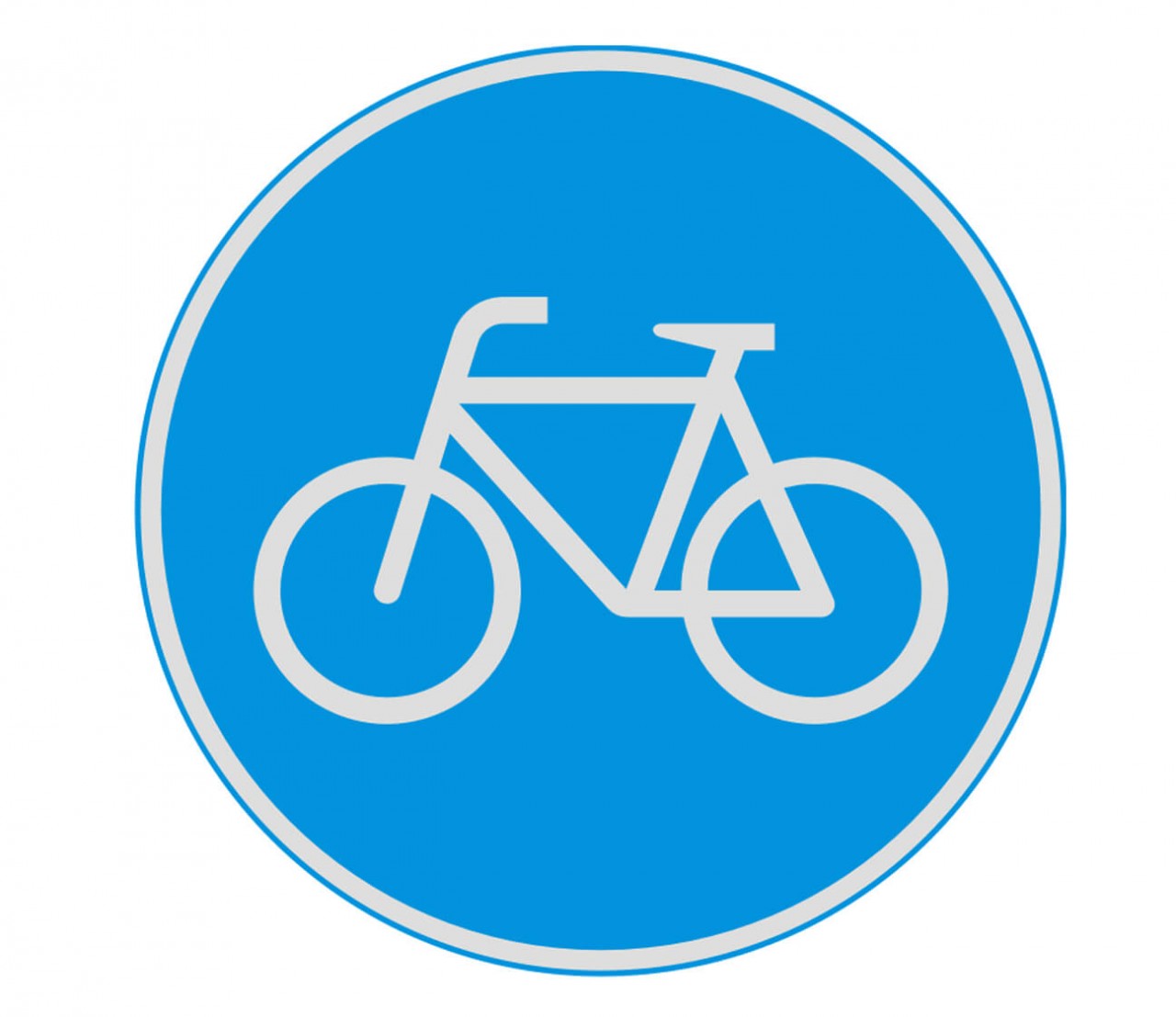 ZEICHEN Radweg ZEICHEN Radweg