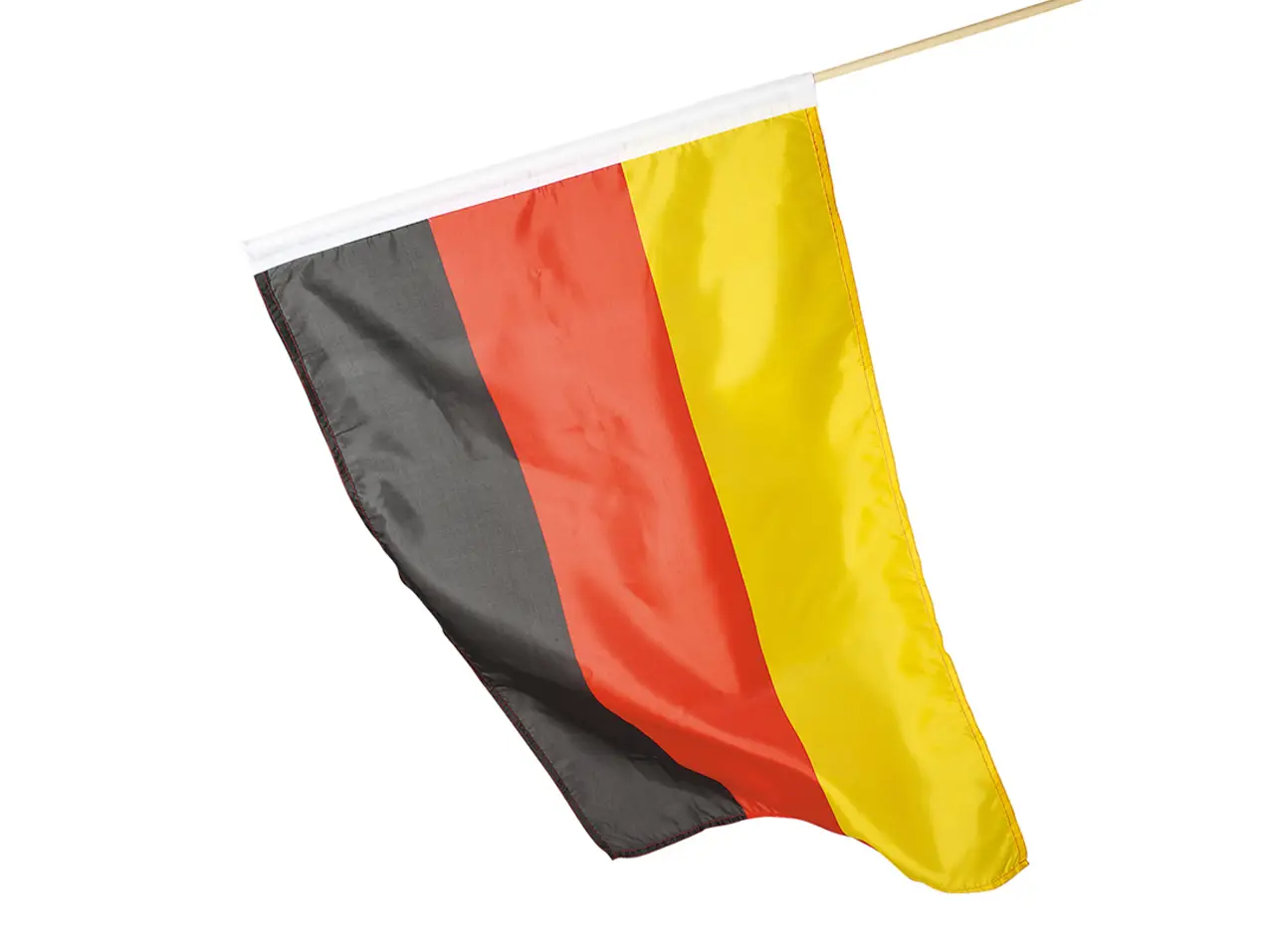Schwenkfahne mit Holzstab 60 cm - Deutschland