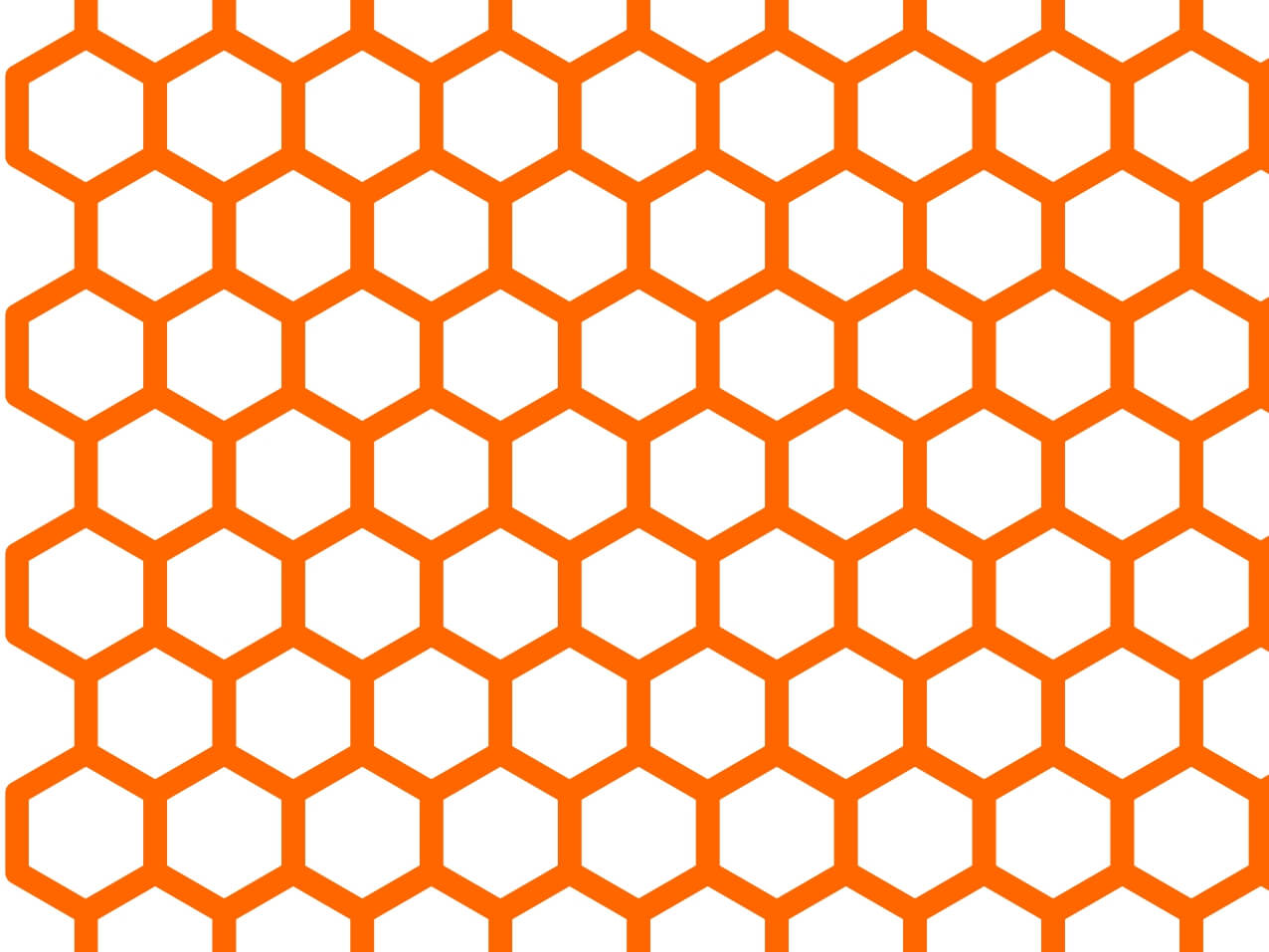 Vogelschutzfolie Bienwaben Vogelschutzfolie-Fensterfolie-Bienenwaben-6eck-orange-431