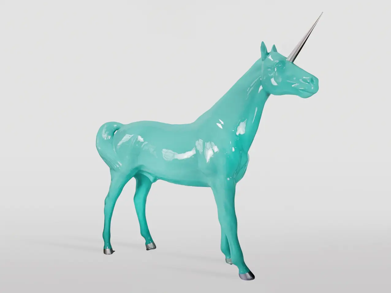 3D-XXL-Pferdefigur-lebensgross-245x220cm-Einhorn