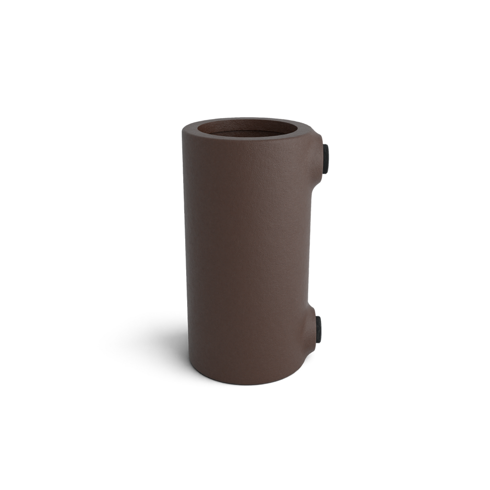 Rohrverbinder vintage braun