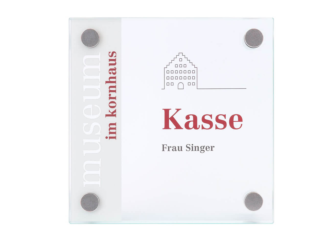 B51030-Glasschild-ESG-Tuerschild-Abstandshalterung-Edelstahl