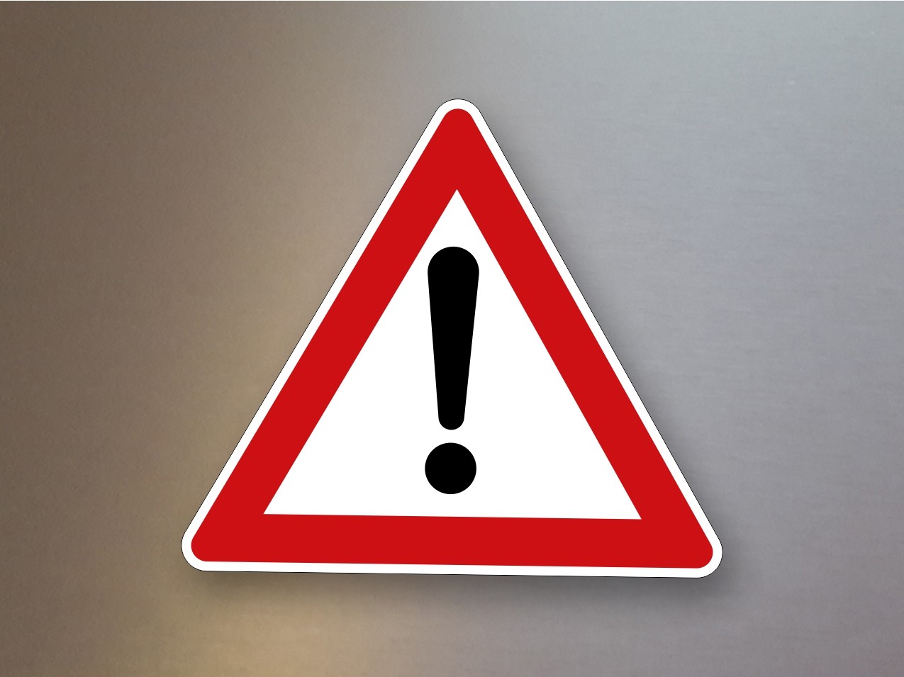 Verkehrsschild Gefahrstelle 101 Verkehrsschild Gefahrstelle 101