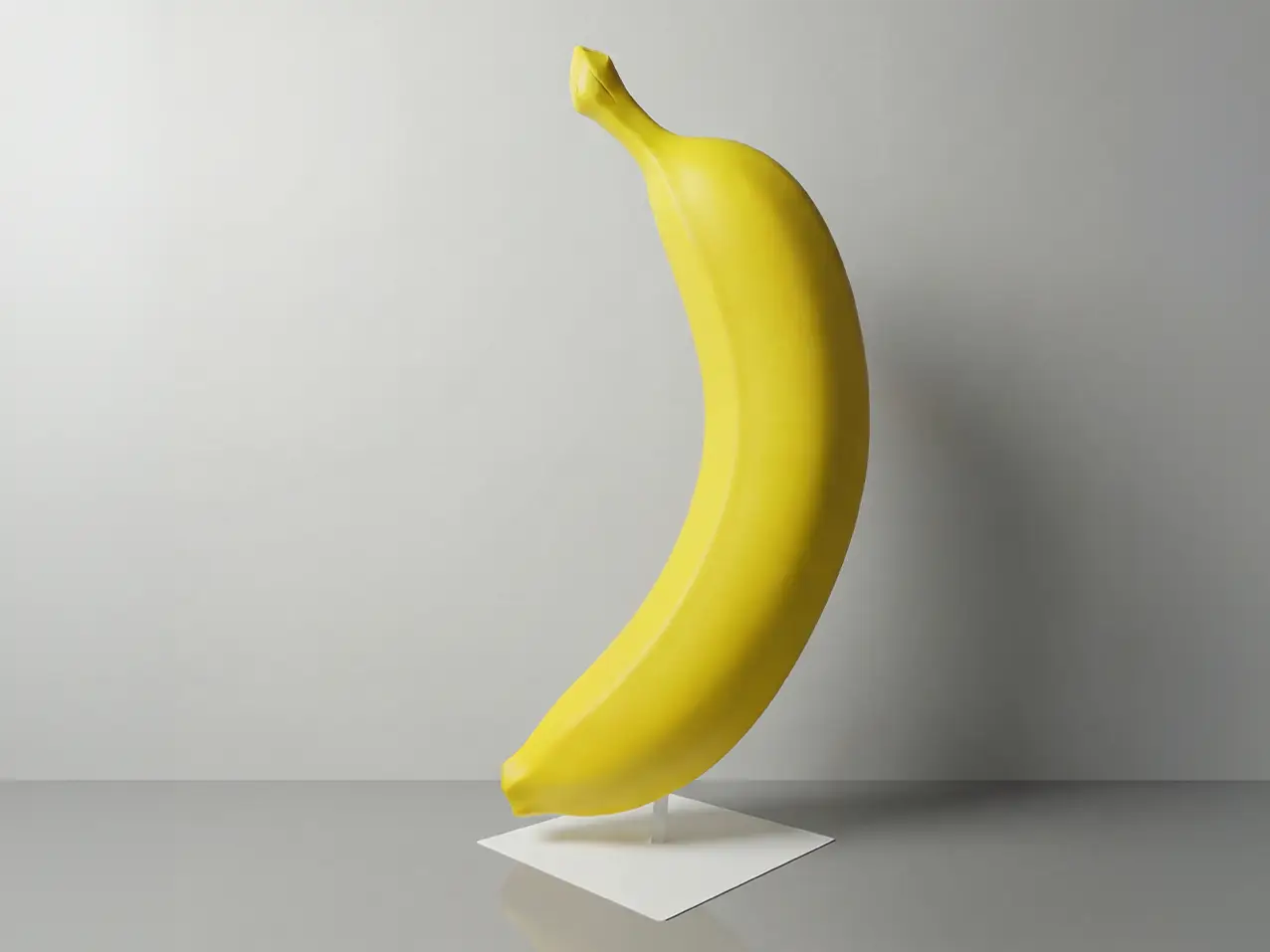 3D-XL-Werbefigur-Werbeaufsteller-Banane-Sockel-170cm