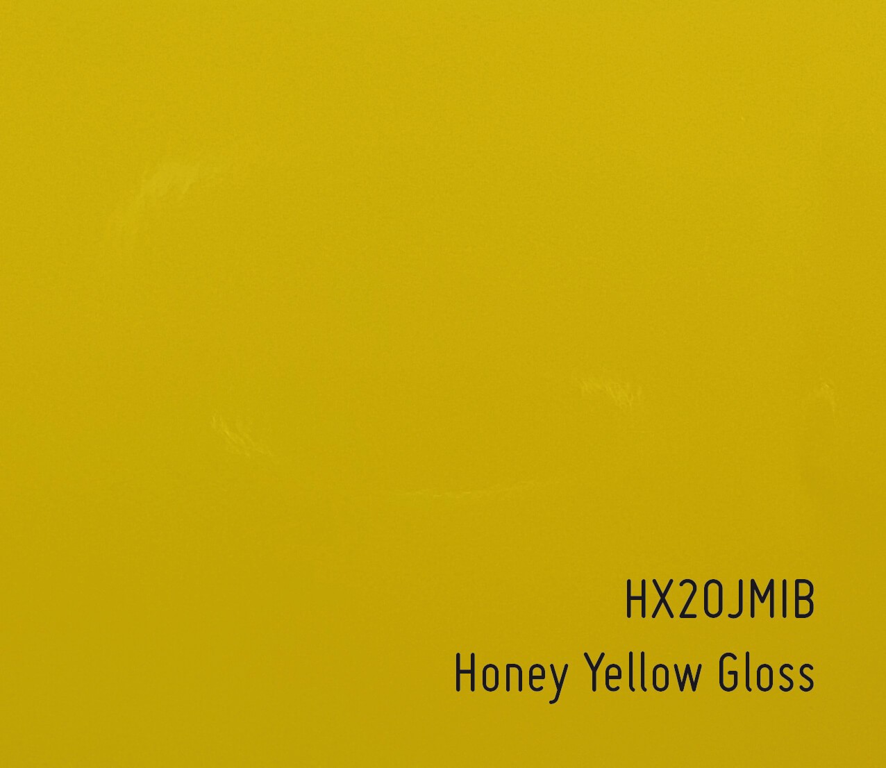 Autofolie Hexis HX20JMIB - Honey Yellow Gloss Autofolie Hexis HX20JMIB - Honey Yellow Gloss