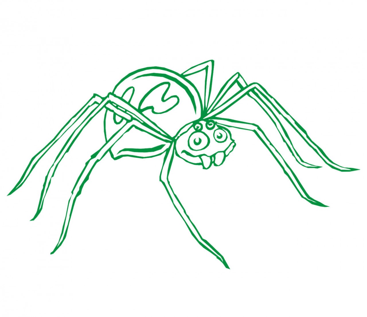 TIERE Spinne als Wandtatoo TIERE Spinne als Wandtatoo