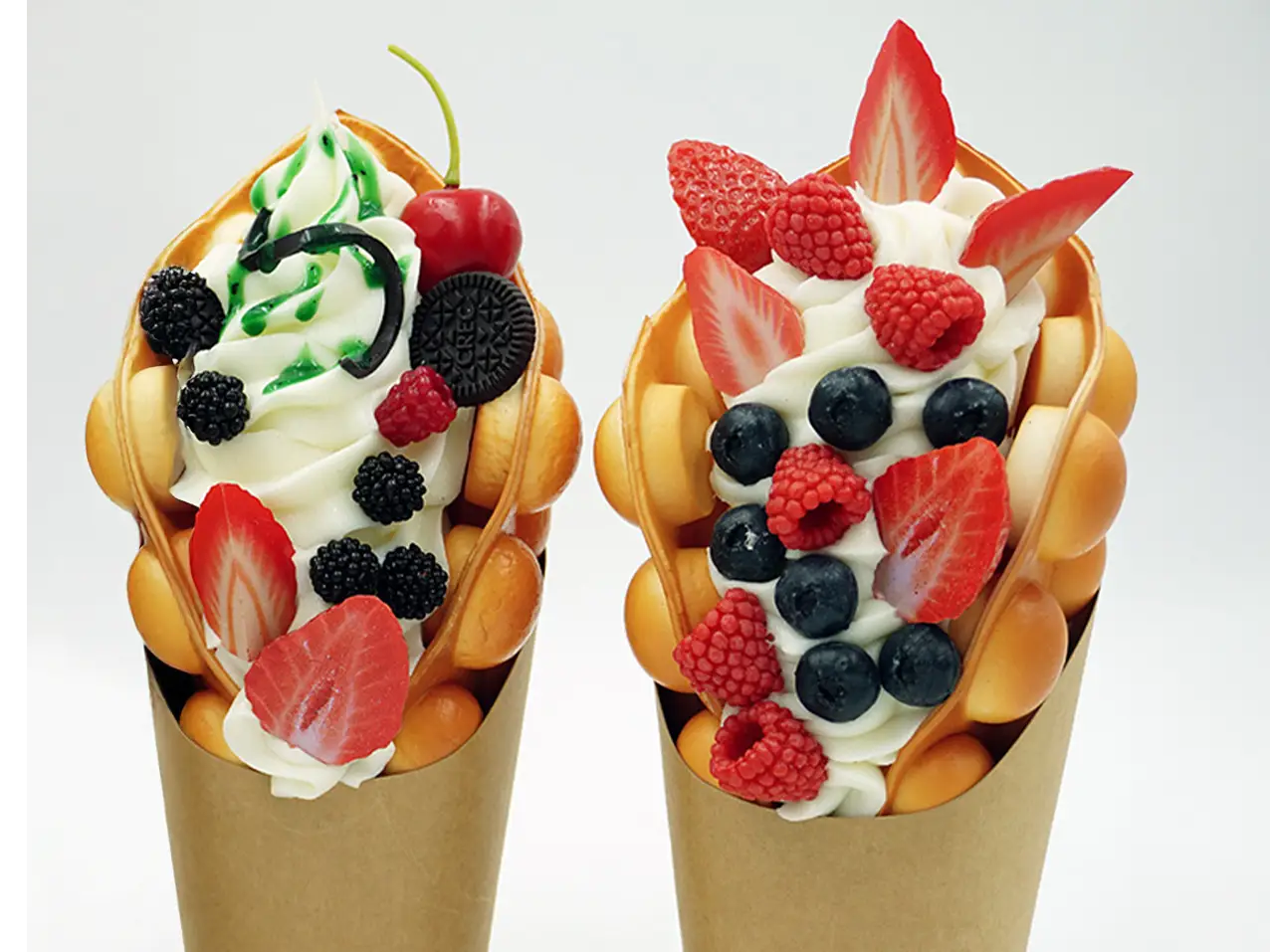 3D-Werbefigur-Dekorationsfigur-Aufsteller-Fruchteis-Fruechte