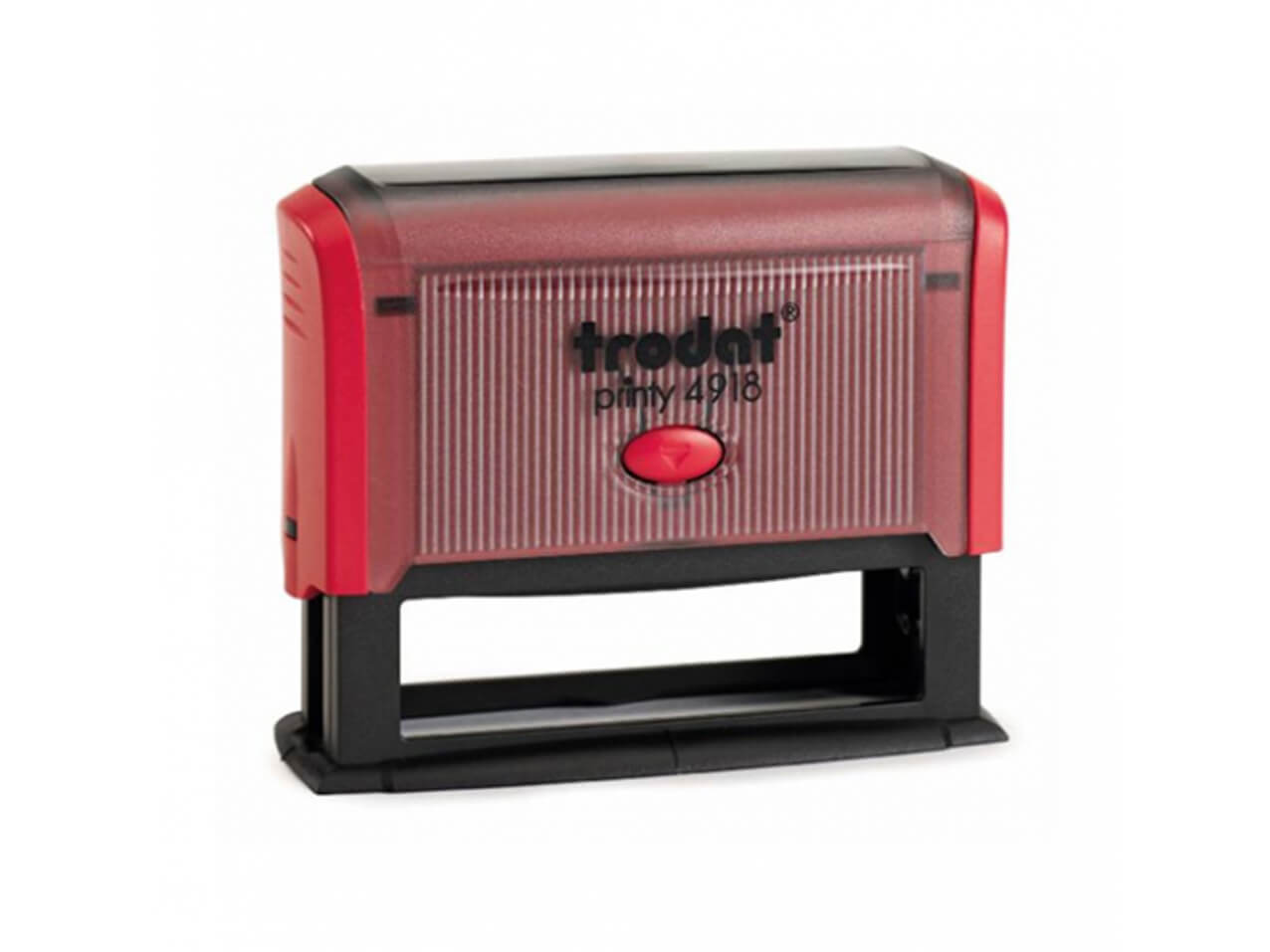 Trodat Printy 4918 Stempel, Gehäuse Rot