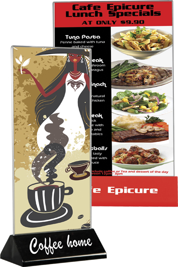 Menüaufsteller, Menühalter 1232 Menüaufsteller, Menühalter 1232