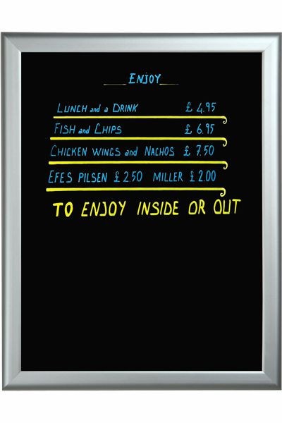 Infotafel Kreidetafel Alurahmen 264 Infotafel Kreidetafel Alurahmen 264