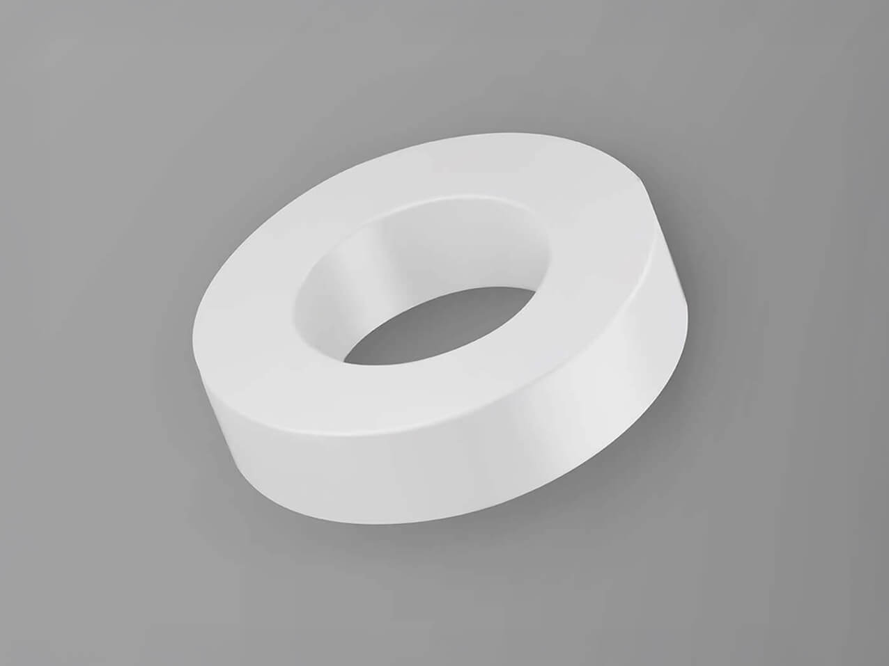 Distanzhuelse-Abstandshalter-Kunststoff-ABS-weiss-M6