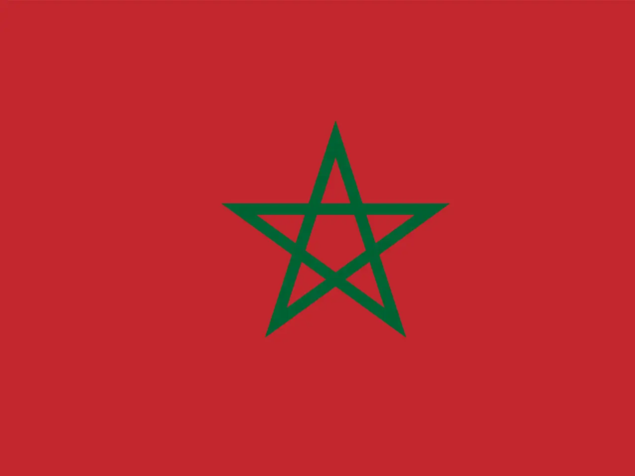 Fussball-Weltmeisterschaft-WM-2026-Nationalflagge-Marokko