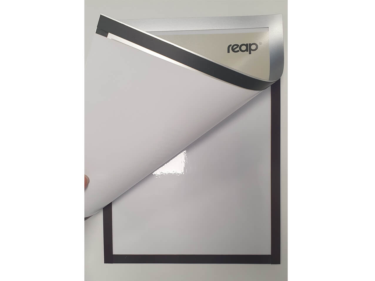 Magnettasche-Rahmen-selbstklebend-Fenster-einseitig Magnettasche einseitig