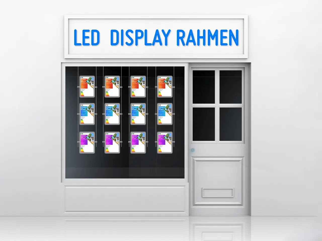 LED Immobiliendisplay LED Immobiliendisplay