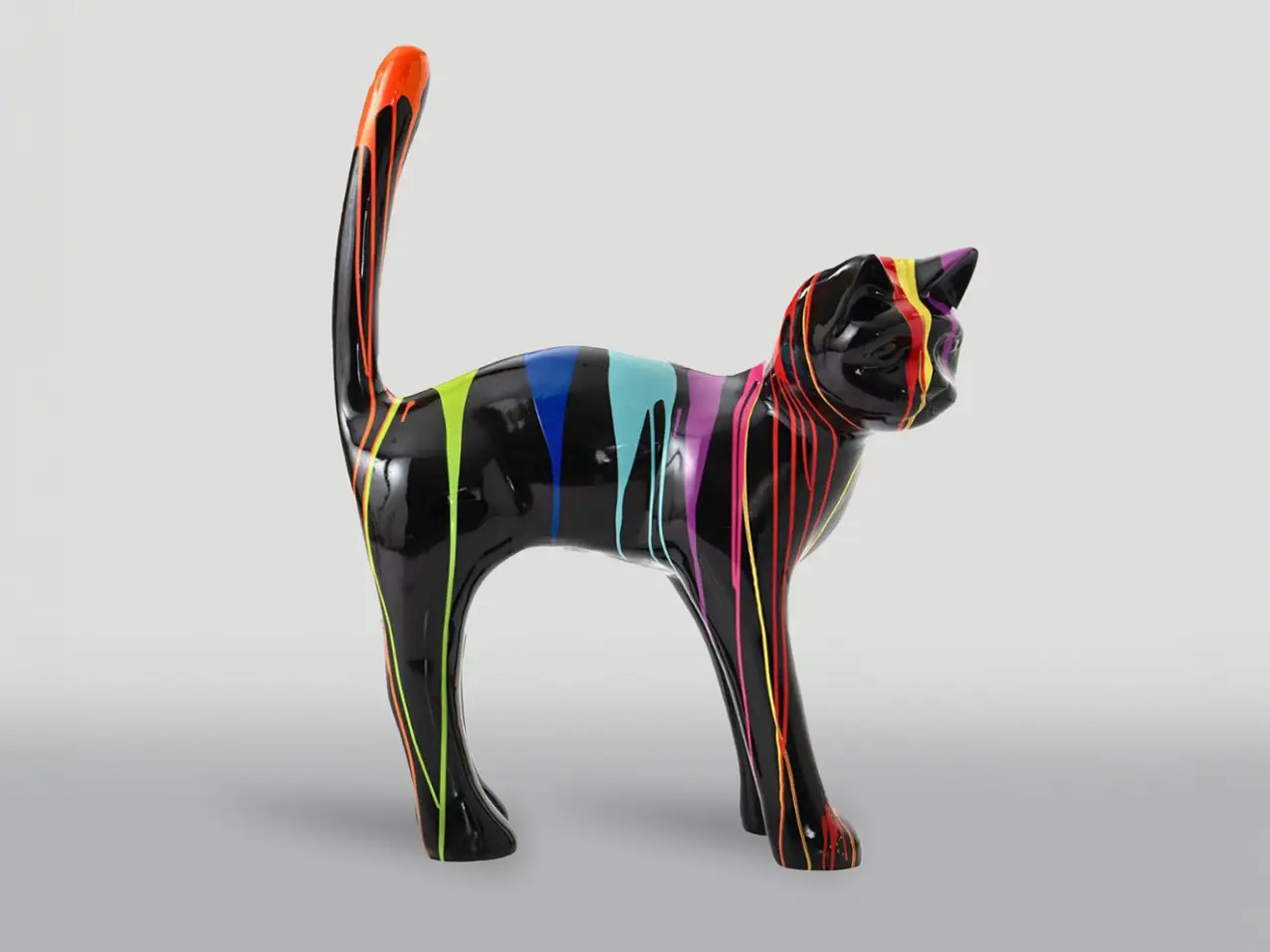 3d-Dekofigur-Dekokatze-Hauskatze-100cm-bunt-bemalt